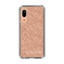 Slim Protection Case［ LAGUNAMOON - FlowerPattern - Orange ］