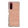 Slim Protection Case［ LAGUNAMOON - FlowerPattern - Orange ］