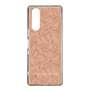 Slim Protection Case［ LAGUNAMOON - FlowerPattern - Orange ］