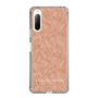 Slim Protection Case［ LAGUNAMOON - FlowerPattern - Orange ］