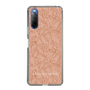 Slim Protection Case［ LAGUNAMOON - FlowerPattern - Orange ］