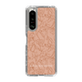 Slim Protection Case［ LAGUNAMOON - FlowerPattern - Orange ］