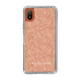 Slim Protection Case［ LAGUNAMOON - FlowerPattern - Orange ］