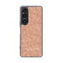 Slim Protection Case［ LAGUNAMOON - FlowerPattern - Orange ］