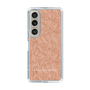 Slim Protection Case［ LAGUNAMOON - FlowerPattern - Orange ］