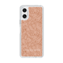 Slim Protection Case［ LAGUNAMOON - FlowerPattern - Orange ］
