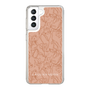 Slim Protection Case［ LAGUNAMOON - FlowerPattern - Orange ］