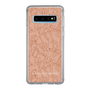 Slim Protection Case［ LAGUNAMOON - FlowerPattern - Orange ］