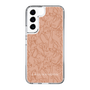 Slim Protection Case［ LAGUNAMOON - FlowerPattern - Orange ］