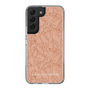 Slim Protection Case［ LAGUNAMOON - FlowerPattern - Orange ］