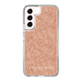 Slim Protection Case［ LAGUNAMOON - FlowerPattern - Orange ］