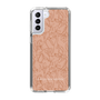 Slim Protection Case［ LAGUNAMOON - FlowerPattern - Orange ］