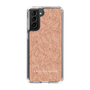 Slim Protection Case［ LAGUNAMOON - FlowerPattern - Orange ］