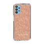 Slim Protection Case［ LAGUNAMOON - FlowerPattern - Orange ］