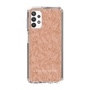Slim Protection Case［ LAGUNAMOON - FlowerPattern - Orange ］