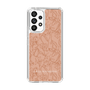 Slim Protection Case［ LAGUNAMOON - FlowerPattern - Orange ］