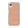 Slim Protection Case［ LAGUNAMOON - FlowerPattern - Orange ］