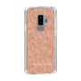 Slim Protection Case［ LAGUNAMOON - FlowerPattern - Orange ］