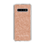 Slim Protection Case［ LAGUNAMOON - FlowerPattern - Orange ］