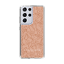 Slim Protection Case［ LAGUNAMOON - FlowerPattern - Orange ］