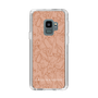 Slim Protection Case［ LAGUNAMOON - FlowerPattern - Orange ］