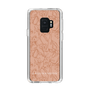 Slim Protection Case［ LAGUNAMOON - FlowerPattern - Orange ］