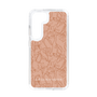 Slim Protection Case［ LAGUNAMOON - FlowerPattern - Orange ］