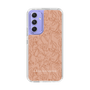 Slim Protection Case［ LAGUNAMOON - FlowerPattern - Orange ］