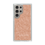 Slim Protection Case［ LAGUNAMOON - FlowerPattern - Orange ］