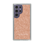 Slim Protection Case［ LAGUNAMOON - FlowerPattern - Orange ］