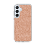 Slim Protection Case［ LAGUNAMOON - FlowerPattern - Orange ］