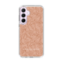 Slim Protection Case［ LAGUNAMOON - FlowerPattern - Orange ］
