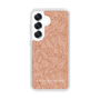 Slim Protection Case［ LAGUNAMOON - FlowerPattern - Orange ］