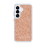 Slim Protection Case［ LAGUNAMOON - FlowerPattern - Orange ］