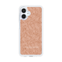 Slim Protection Case［ LAGUNAMOON - FlowerPattern - Orange ］