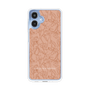 Slim Protection Case［ LAGUNAMOON - FlowerPattern - Orange ］