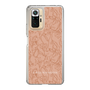 Slim Protection Case［ LAGUNAMOON - FlowerPattern - Orange ］