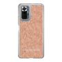 Slim Protection Case［ LAGUNAMOON - FlowerPattern - Orange ］