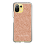 Slim Protection Case［ LAGUNAMOON - FlowerPattern - Orange ］