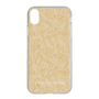 Slim Protection Case［ LAGUNAMOON - FlowerPattern - Yellow ］