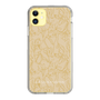 Slim Protection Case［ LAGUNAMOON - FlowerPattern - Yellow ］