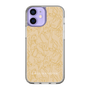 Slim Protection Case［ LAGUNAMOON - FlowerPattern - Yellow ］