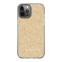 Slim Protection Case［ LAGUNAMOON - FlowerPattern - Yellow ］
