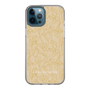 Slim Protection Case［ LAGUNAMOON - FlowerPattern - Yellow ］
