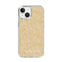 Slim Protection Case［ LAGUNAMOON - FlowerPattern - Yellow ］