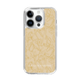 Slim Protection Case［ LAGUNAMOON - FlowerPattern - Yellow ］