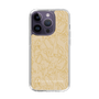 Slim Protection Case［ LAGUNAMOON - FlowerPattern - Yellow ］