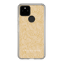 Slim Protection Case［ LAGUNAMOON - FlowerPattern - Yellow ］