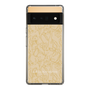 Slim Protection Case［ LAGUNAMOON - FlowerPattern - Yellow ］