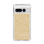 Slim Protection Case［ LAGUNAMOON - FlowerPattern - Yellow ］